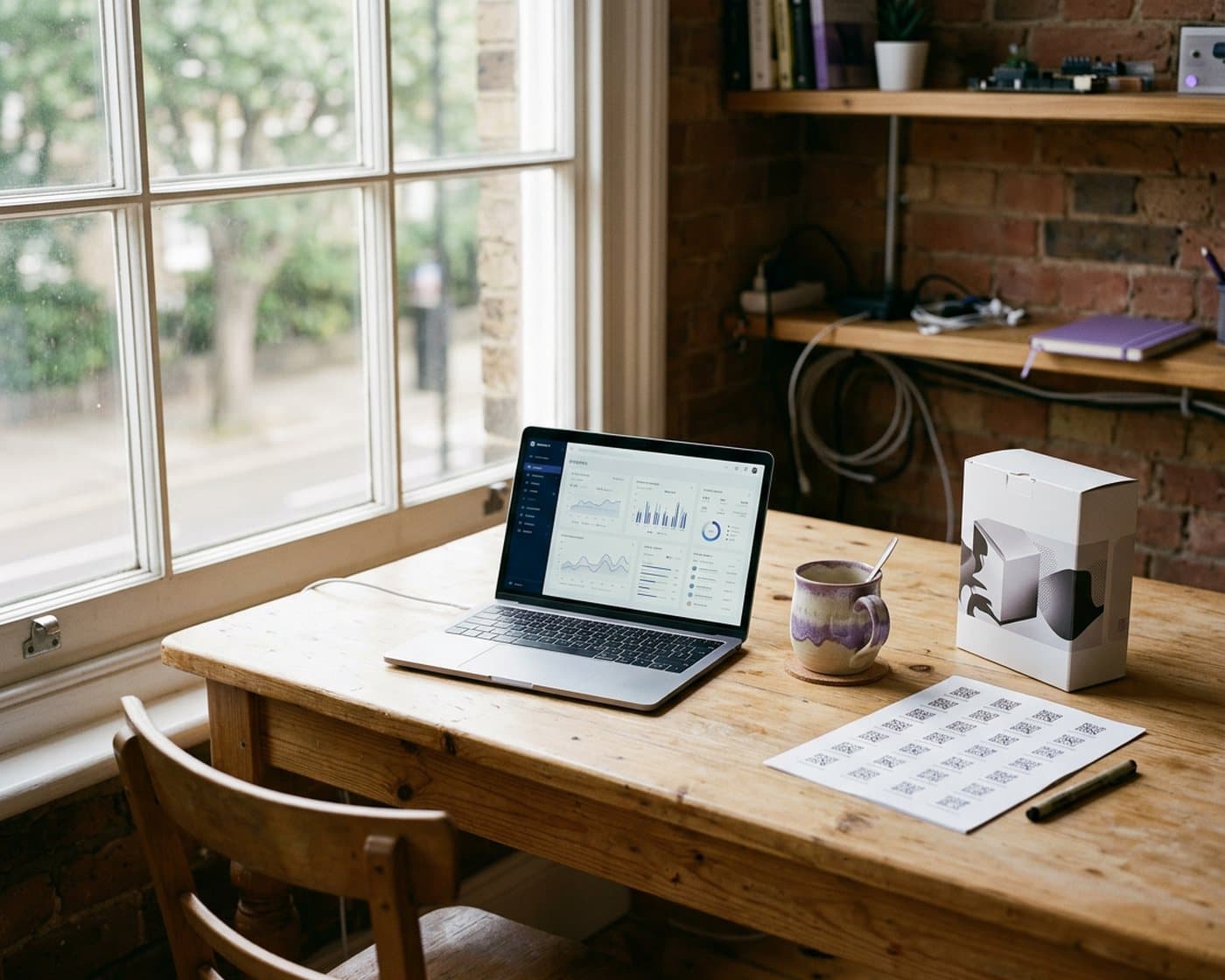 Workspace at Qrynto